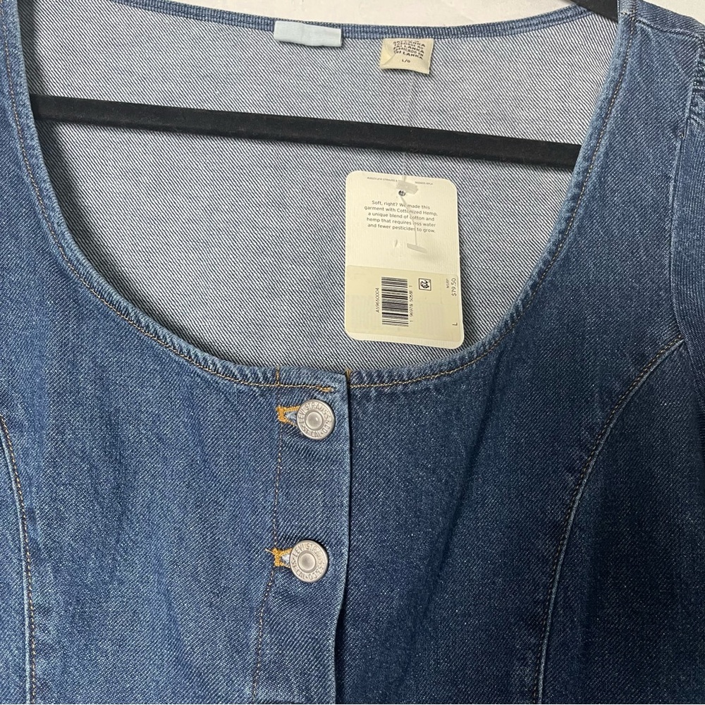 Levi’s Weston Denim Corset - Picture 3 of 11